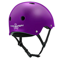 Load image into Gallery viewer, Triple 8 - Deep Cover Helmet Purple Glossy (S/M)