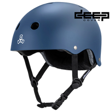 Load image into Gallery viewer, Triple 8 - Deep Cover Helmet Navy Matte (S/M)