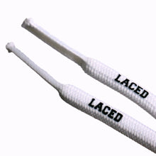 Load image into Gallery viewer, Laced - Waxed Round White 62" (157 cm)