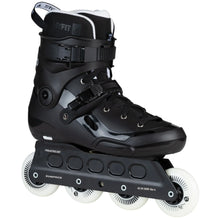Load image into Gallery viewer, POWERSLIDE STORM BLACK 80 INLINE SKATES (Size 11-12US/ 45-46EU/ 290-298mm)