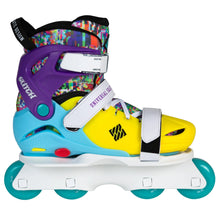 Load image into Gallery viewer, USD - Glitch Adjustable Junior Inline Skates
