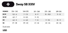 Load image into Gallery viewer, USD - Sway 58 XXIV (11-12US/ 10-44UK/ 45-46EU/ 289-296mm)