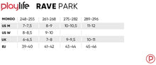 Load image into Gallery viewer, Playlife Rave Park Inline Skates (11-12US/289-296mm)