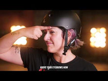 Load and play video in Gallery viewer, Triple 8 - Deep Cover Helmet Navy Matte (S/M)