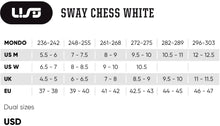 Load image into Gallery viewer, USD Sway Chess White (9.5-10US/42.5-43EU)