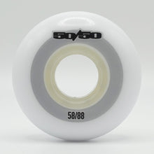 Load image into Gallery viewer, 50/50 - 58mm/88a - White Wheels