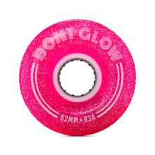 Load image into Gallery viewer, BONT- 83a/62mm - "Glow" LED Wheels - Love Letter Pink