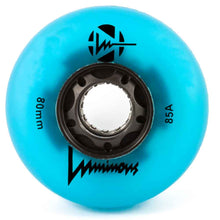 Load image into Gallery viewer, LUMINOUS - 80mm - LED GLOW WHEEL - Blue