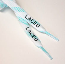Load image into Gallery viewer, Laced - Waxed Laces - White - 84" (213.4 cm)