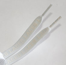 Load image into Gallery viewer, Laced - Waxed Laces - White Stealth - 62" (157cm)