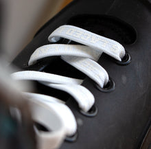 Load image into Gallery viewer, Laced - Waxed Laces - White Stealth - 62" (157cm)