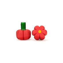 Load image into Gallery viewer, MOXI - Petal Toe Stop - Red Hibiscus