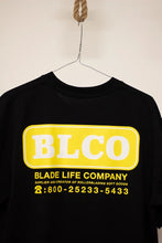 Load image into Gallery viewer, Bladelife - BLCO Company Workwear Tee - Black/Yellow