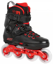 Load image into Gallery viewer, Powerslide Next Black Red 80 Inline Skates (9-10US/42-43EU)
