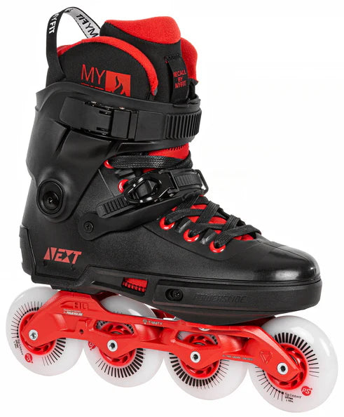 Powerslide Next Black Red 80 Inline Skates (9-10US/42-43EU)