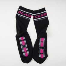 Load image into Gallery viewer, Blade Club x Stay Rolling Bamboo Socks Black/Pink
