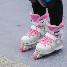 Load image into Gallery viewer, FlyingEagle VIREO Adjustable Aggressive Inline Skates (Pink)
