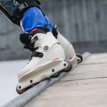 Load image into Gallery viewer, FlyingEagle VIREO Adjustable Aggressive Inline Skates (White)
