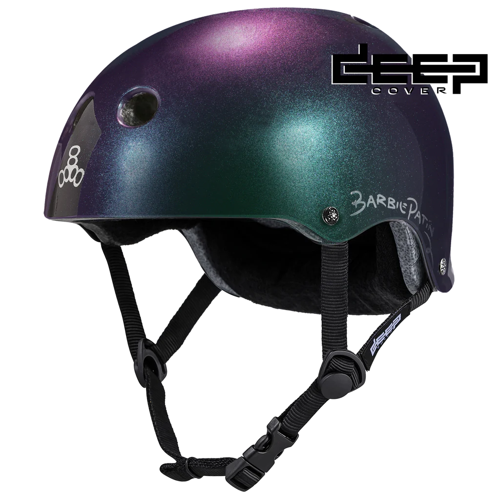 Triple 8 -Deep Cover Helmet Barbie Patin Signature Edition (L/XL)