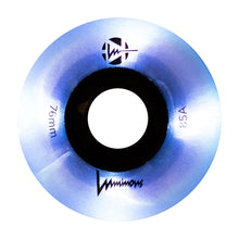 Load image into Gallery viewer, LUMINOUS - 76mm - LED GLITTER WHEEL - Black
