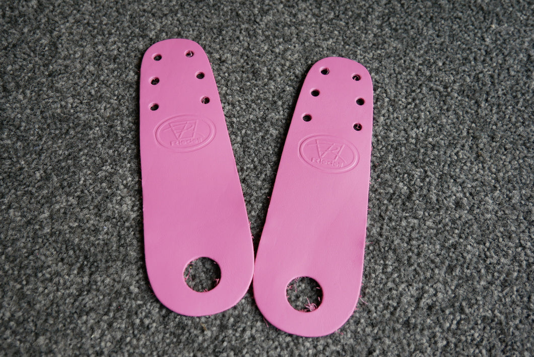 RIEDELL - Leather Toe Guards - Pink