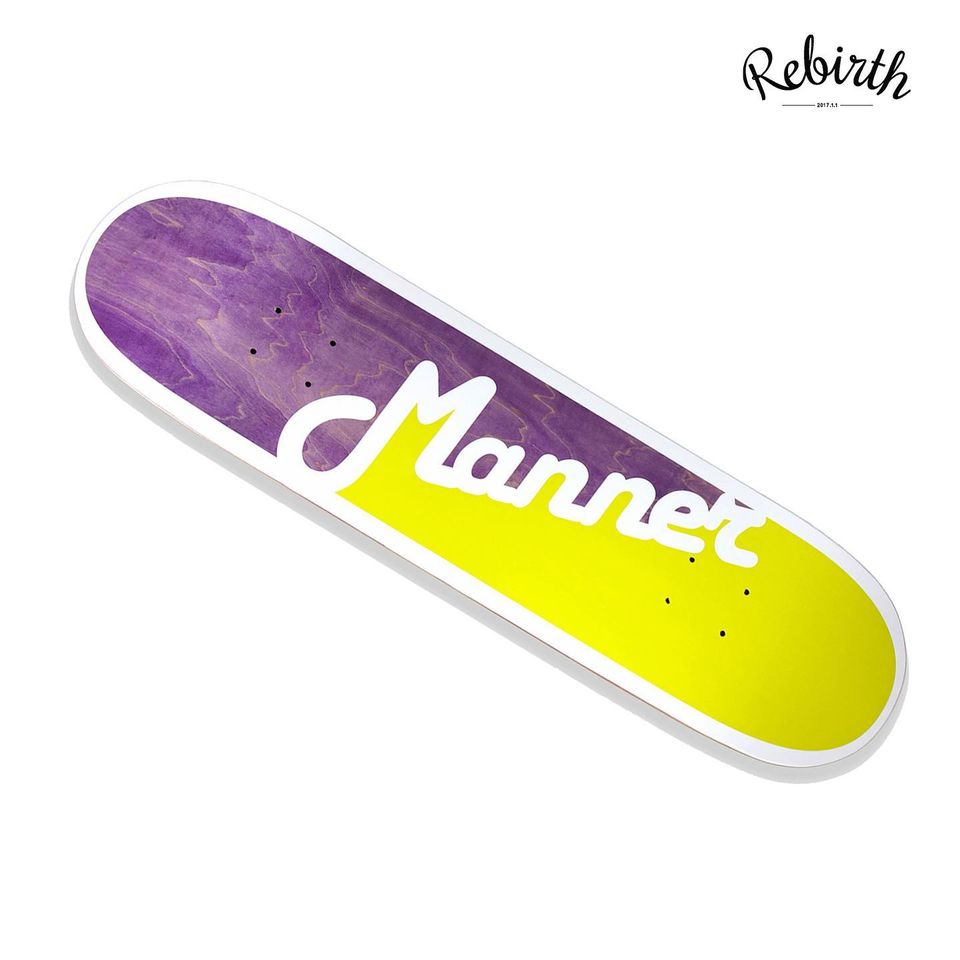 Manner - Skateboard Deck 8