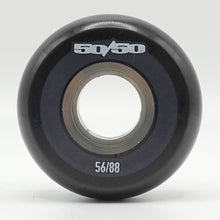 Load image into Gallery viewer, 50/50 - 56mm/88a - Black Wheels

