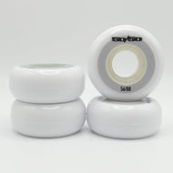 50/50 - 56mm/88a - White Wheels