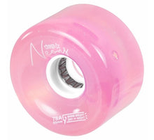 Load image into Gallery viewer, CHAYA - 78a/65mm/37mm - LED OUTDOOR WHEELS - NEON PINK
