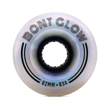 Load image into Gallery viewer, BONT- 83a/62mm - &quot;Glow&quot; LED Wheels - Angelic Aqua
