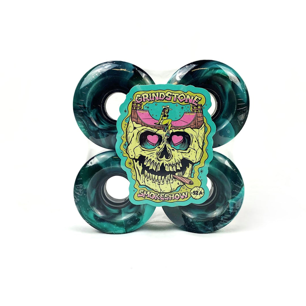Grindstone - 92a/57mm/34mm - Smokeshow Wheels - Turquoise Tejas