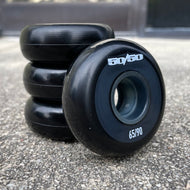 50/50 - 65mm/90a - Black Wheels