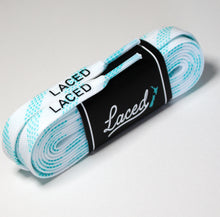 Load image into Gallery viewer, Laced - Waxed Laces - White - 84&quot; (213.4 cm)
