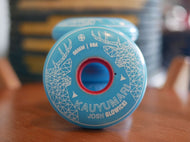 Red Eye Wheels - 68mm/89a - Josh Glowicki Wheels Blue