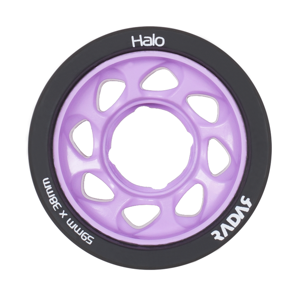 Radar - 59mm/84a - Halo Wheels - Purple