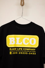 Load image into Gallery viewer, Bladelife - BLCO Company Workwear Tee - Black/Yellow
