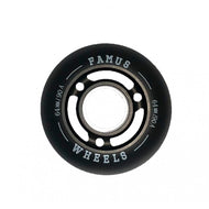 Famus - 64mm/90a - All Black Alu Core Wheels