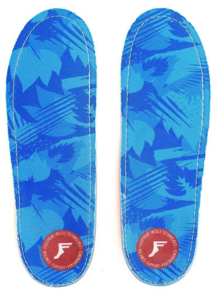 Footprint - Orthotic Low Insoles (7/7.5US) Blue Camo