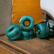 LUMINOUS - 85a/62mm - LED Glitter Wheels - Jade